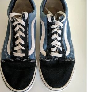 Vans Old Skool Canvas Shoe - blue